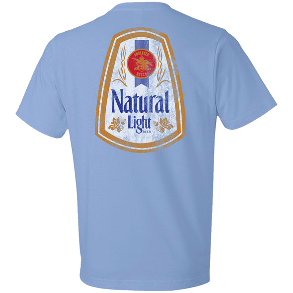 Natural Light Vintage Logo/Label 2-Sided T-Shirt