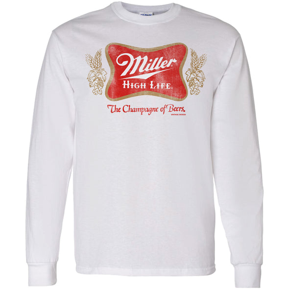 Miller High Life Vintage Soft Cross Long Sleeve T-Shirt