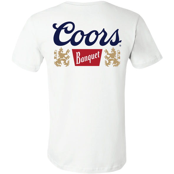 Coors Banquet Trapezoid 2-Sided T-Shirt