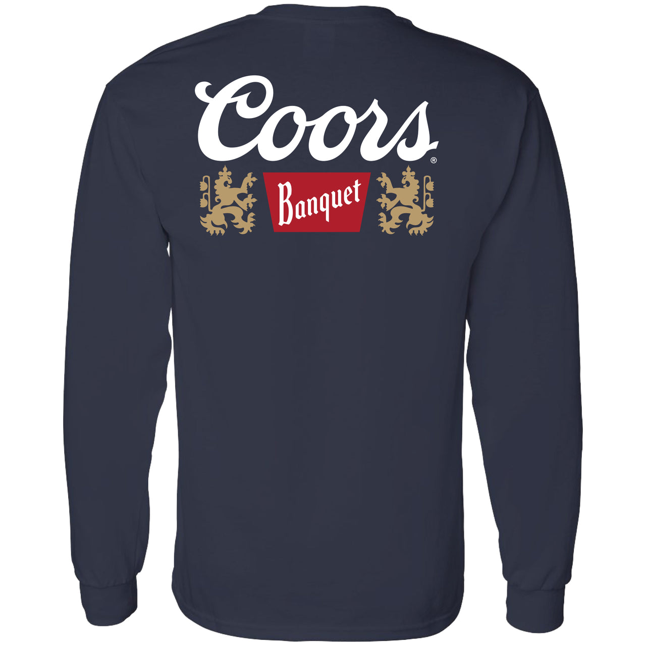 Coors Banquet - Trapezoid Long Sleeve T-Shirt
