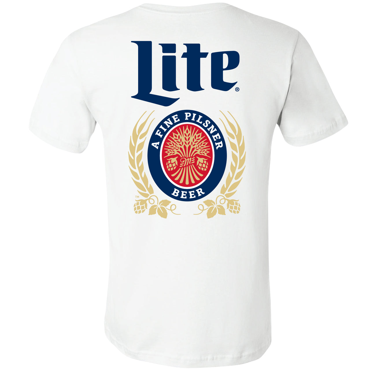 Miller Lite - 2-Sided Label T-Shirt