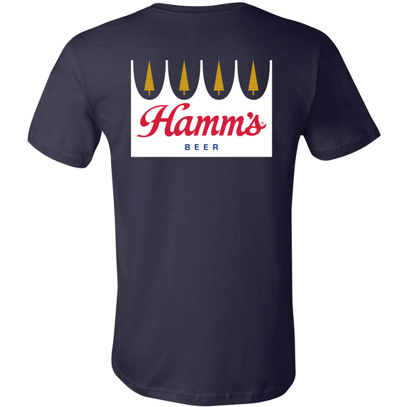 Hamm's Script Crown 2-Sided T-Shirt