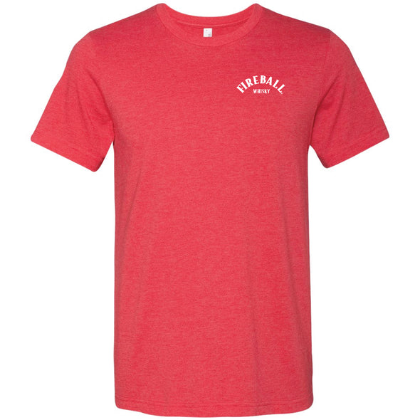 Fireball Arch Logo Label 2-Sided T-Shirt