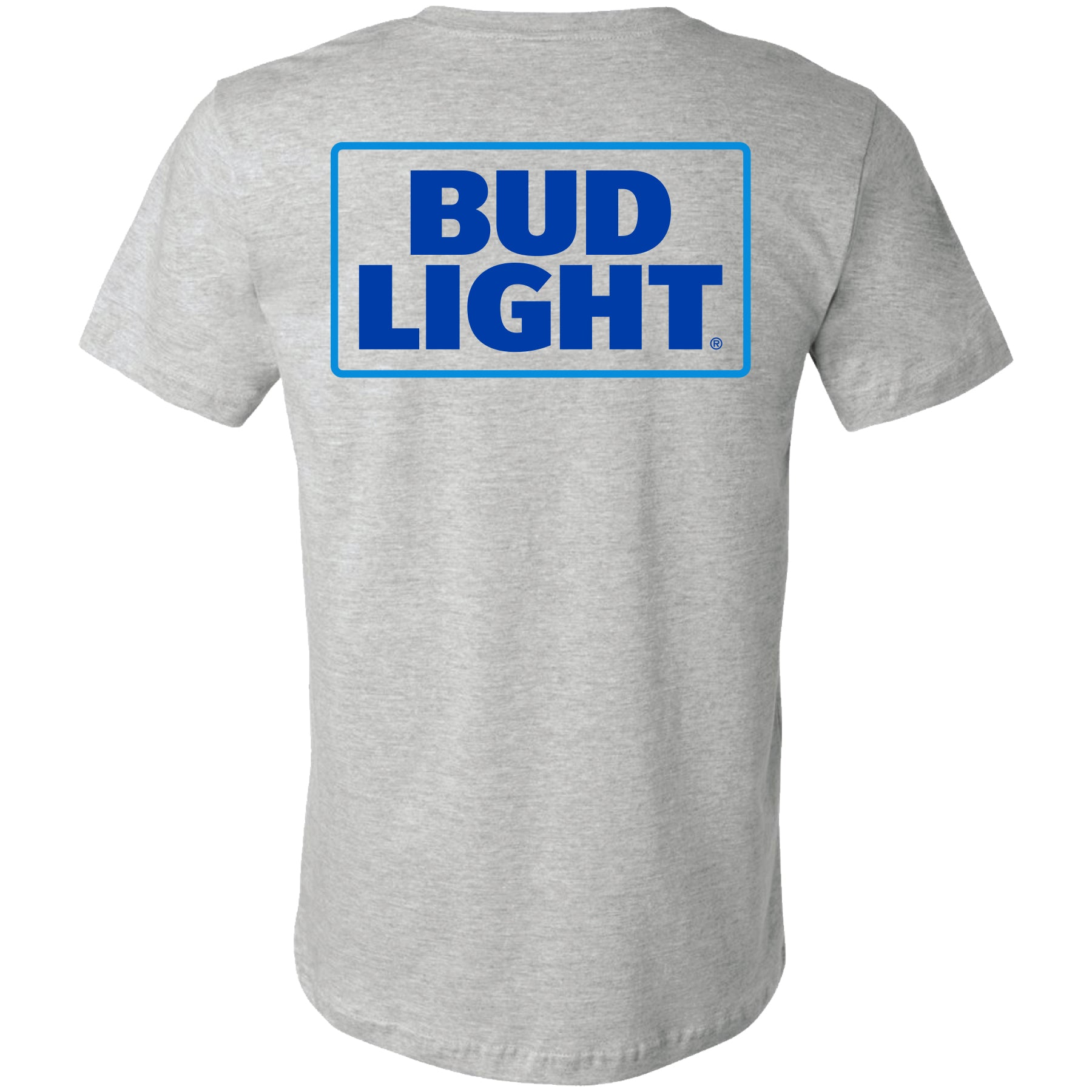 Bud Light Logo 2 Sided T Shirt Brew City Beer Gear