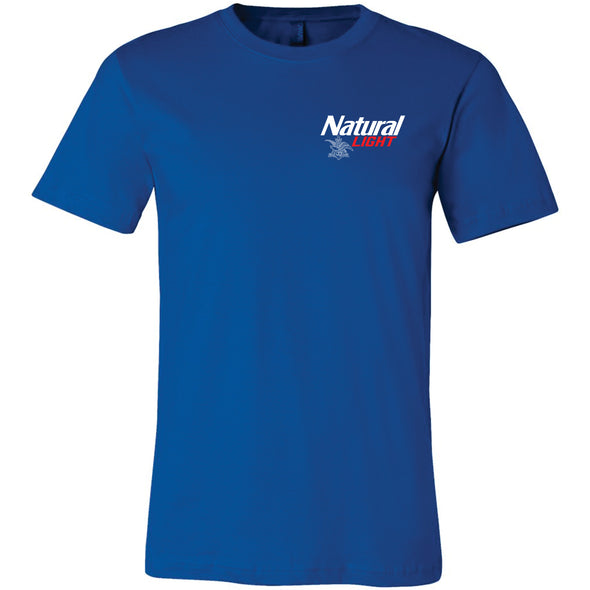 Natural Light 2-Color Logo 2-Sided T-Shirt