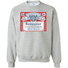 Budweiser Vintage 1966 Distressed Label Crew Sweatshirt
