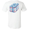 Budweiser Six Pack 2-Sided T-Shirt