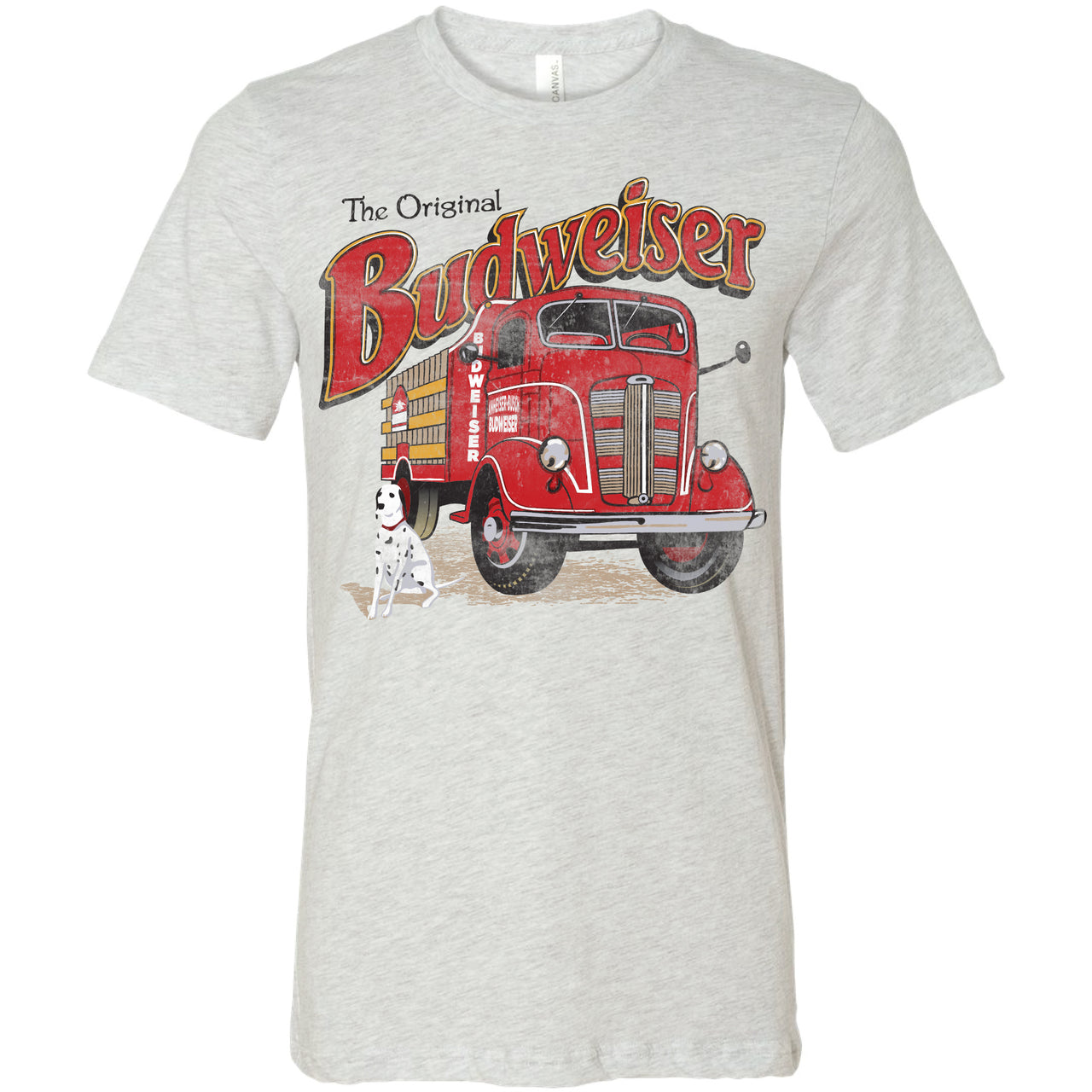Budweiser - Vintage Fire Truck T-Shirt