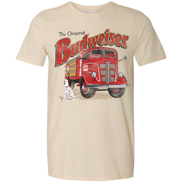 Budweiser Vintage Fire Truck T-Shirt