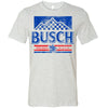 Busch Flag Mountain Square Racing T-Shirt