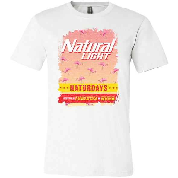 Natural Light Naturdays Flamingo Label T-Shirt