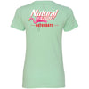 Natural Light Naturdays Flamingo Ladies 2-Sided Ladies T-Shirt