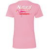 Natural Light Naturdays Flamingo Ladies 2-Sided Ladies T-Shirt