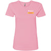 Natural Light Naturdays Flamingo Ladies 2-Sided Ladies T-Shirt