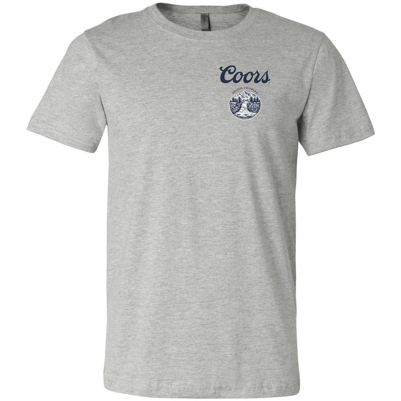 Coors Banquet - Waterfall 2-Sided T-Shirt