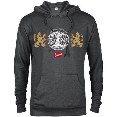 Coors Banquet Waterfall 2-Sided Hooded Sweatshirt