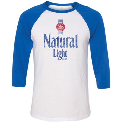 Natural Light Vintage Ribbon Logo Raglan T-Shirt