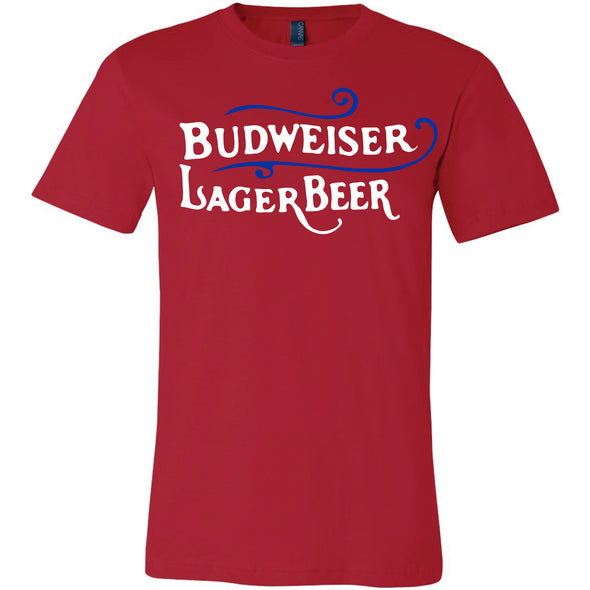 Budweiser Lager Beer Swirl T-Shirt