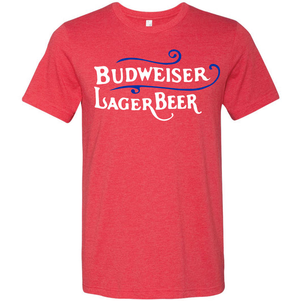 Budweiser Lager Beer Swirl T-Shirt