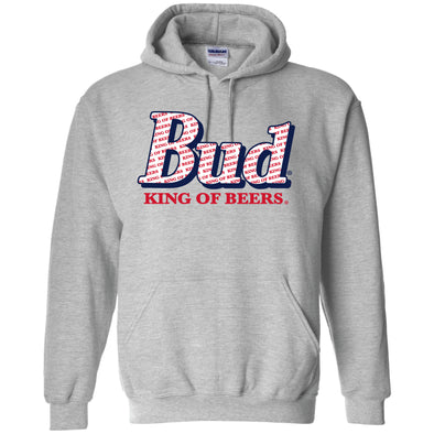 Budweiser King of Beers Repeat Hooded Sweatshirts