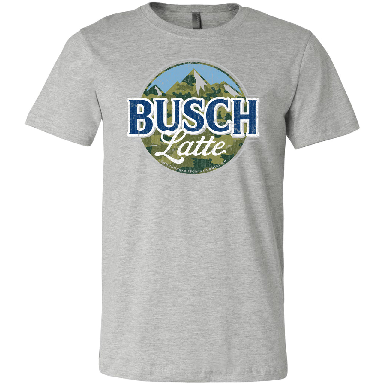 Busch Latte Camo Logo T-Shirt
