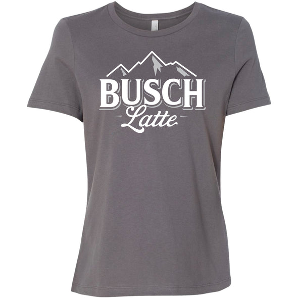Busch Latte Type Logo Ladies T-Shirt