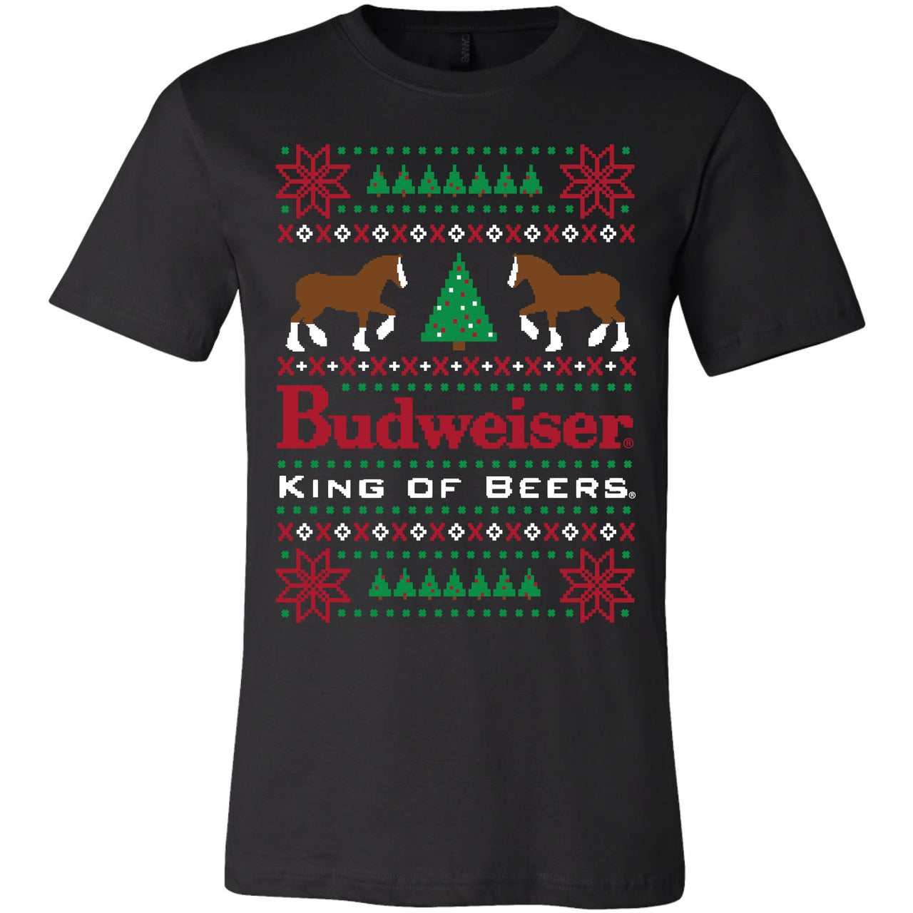 Budweiser Clydesdales - Ugly Sweater T-Shirt