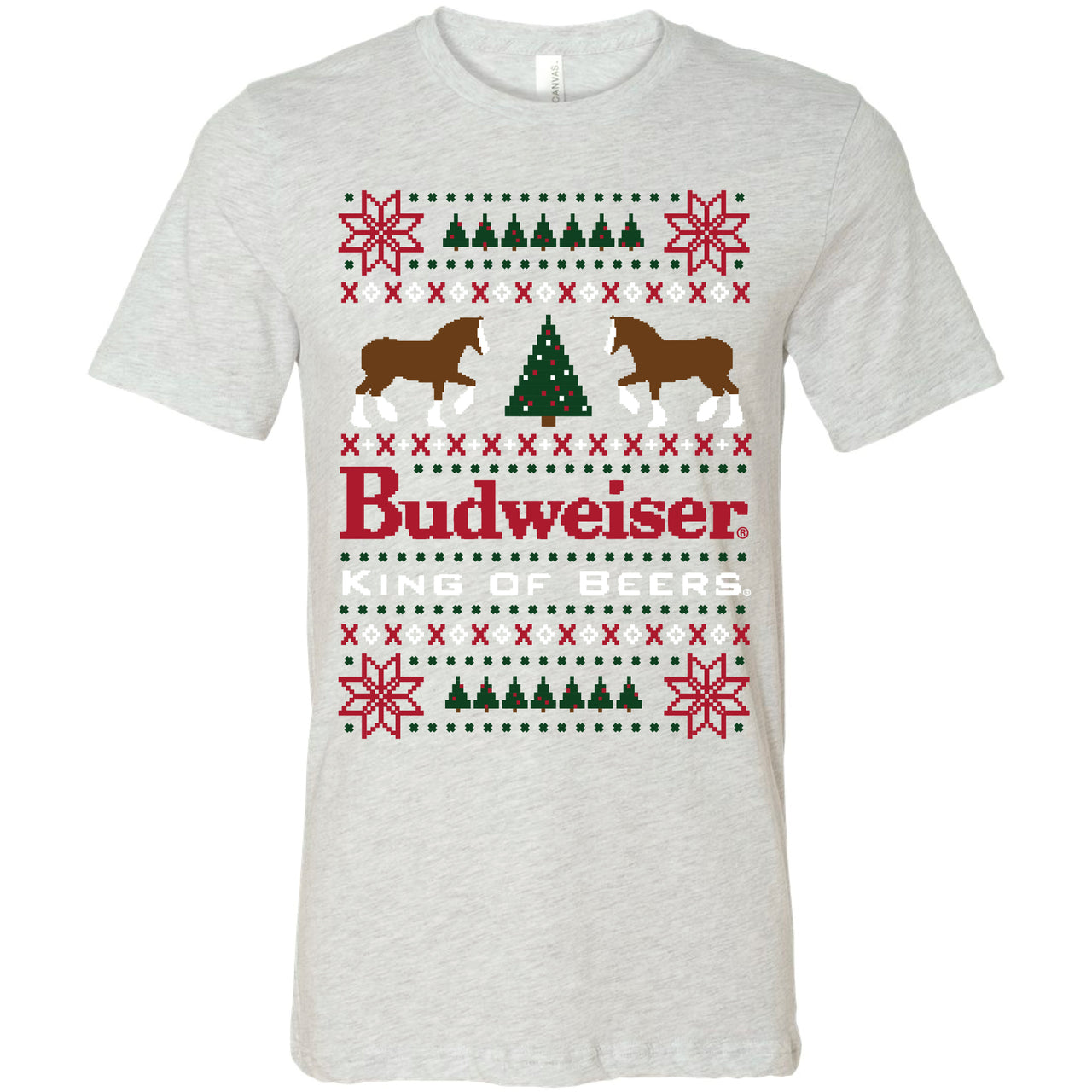 Budweiser Clydesdales Ugly Sweater T-Shirt