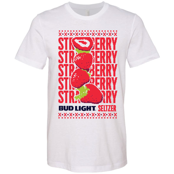 Bud Light Seltzer Ugly Sweater - Strawberry T-Shirt