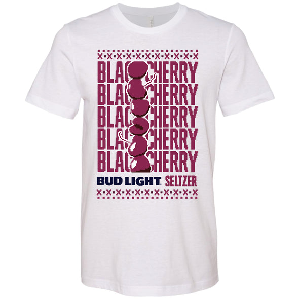 Bud Light Seltzer Ugly Sweater - Black Cherry T-Shirt