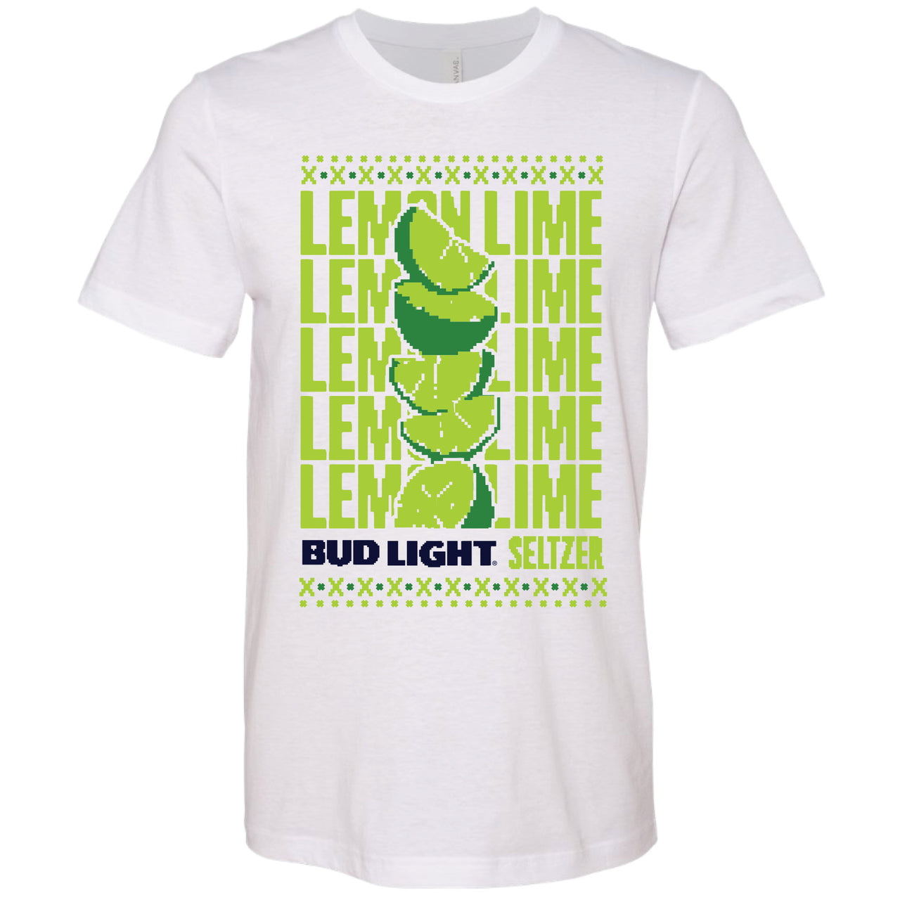 Bud Light Seltzer Ugly Sweater - Lemon Lime T-Shirt