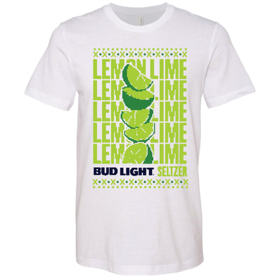 Bud Light Seltzer Ugly Sweater - Lemon Lime T-Shirt