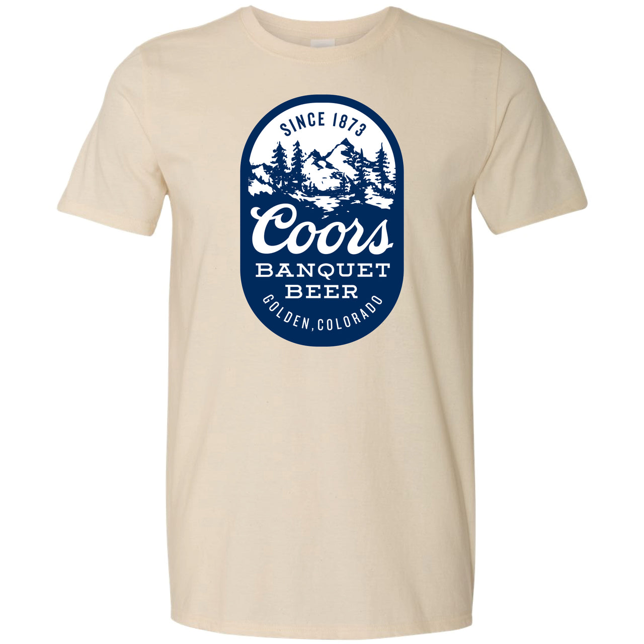Coors Banquet - Oval Mountain T-Shirt