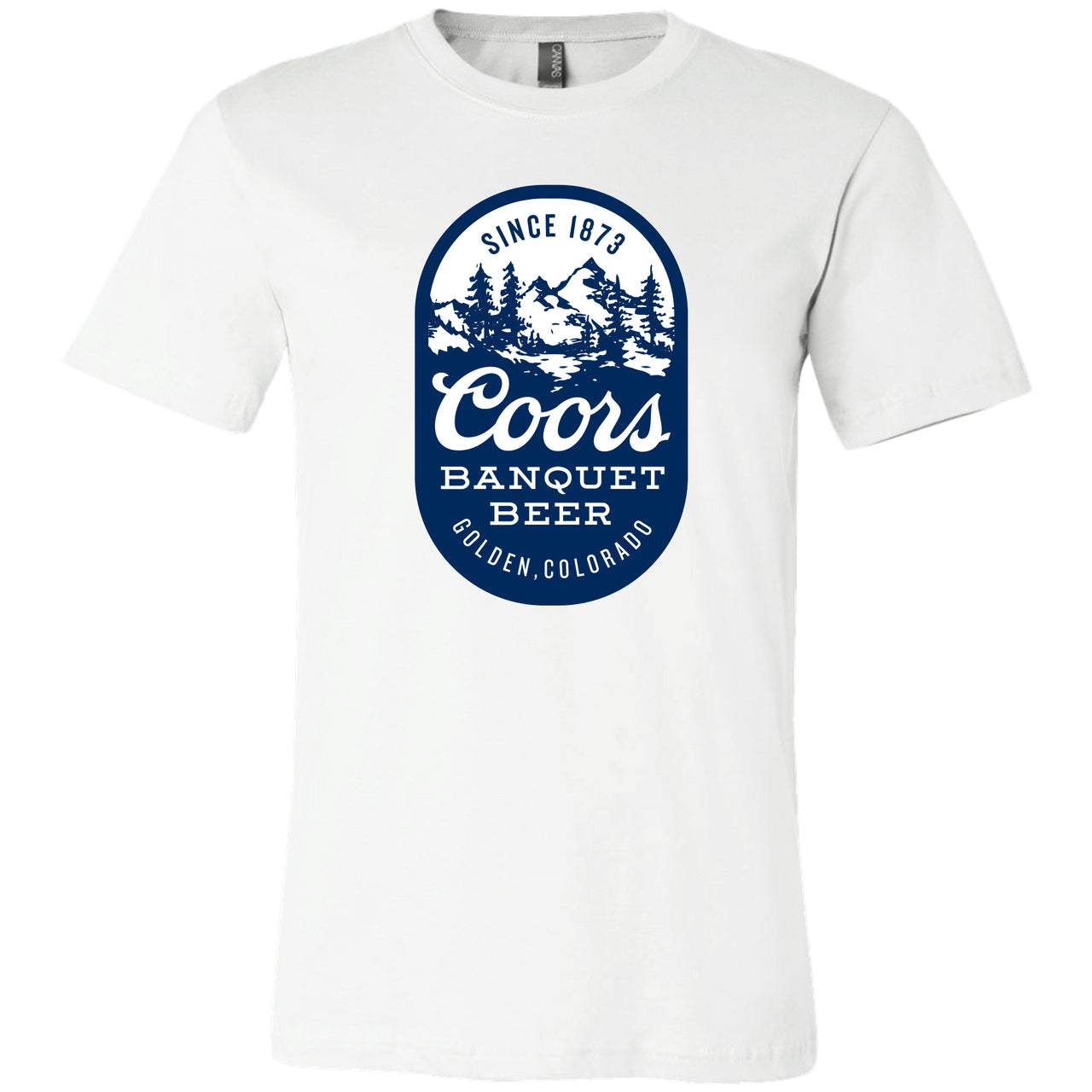Coors Banquet - Oval Mountain T-Shirt