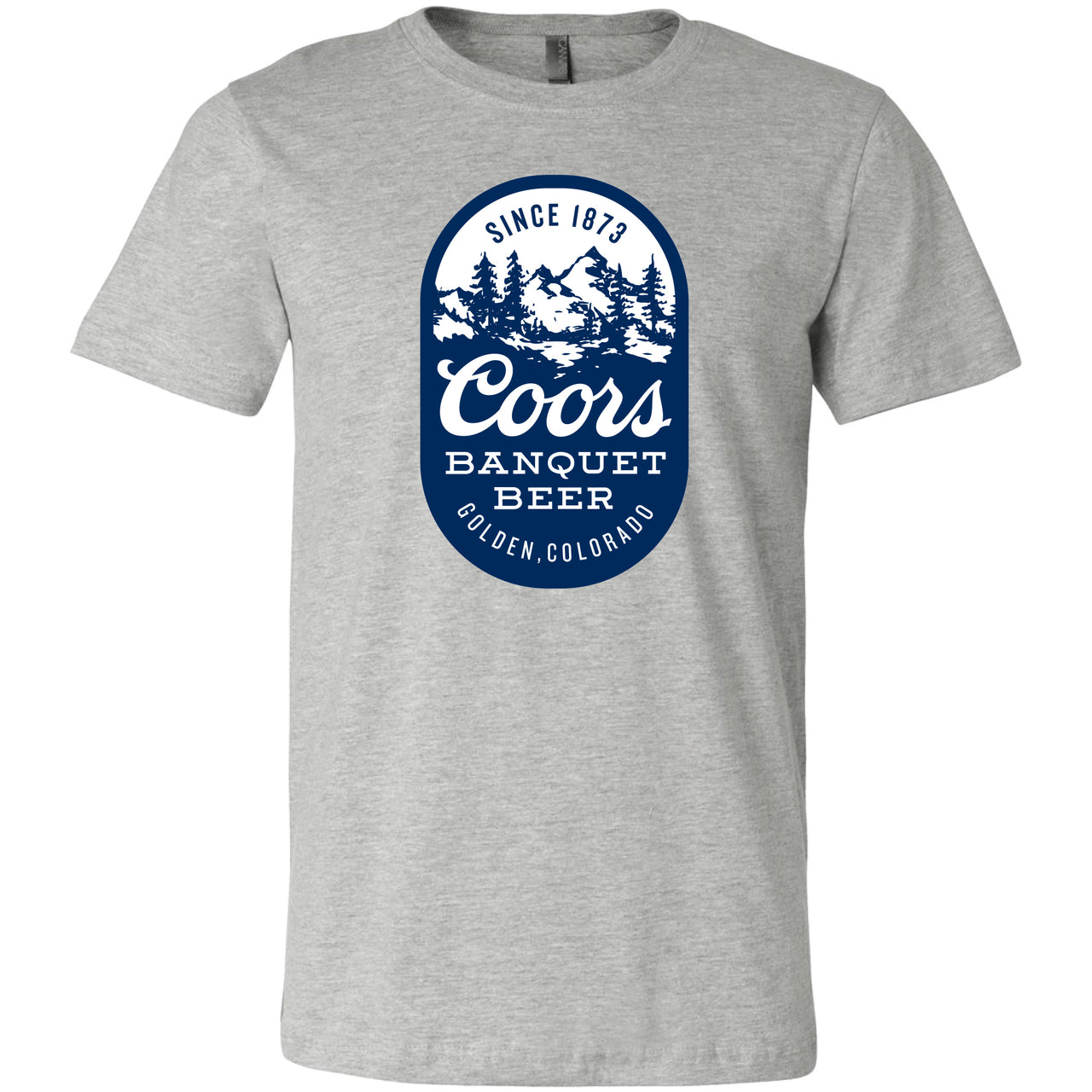 Coors Banquet Beer Oval T-Shirt