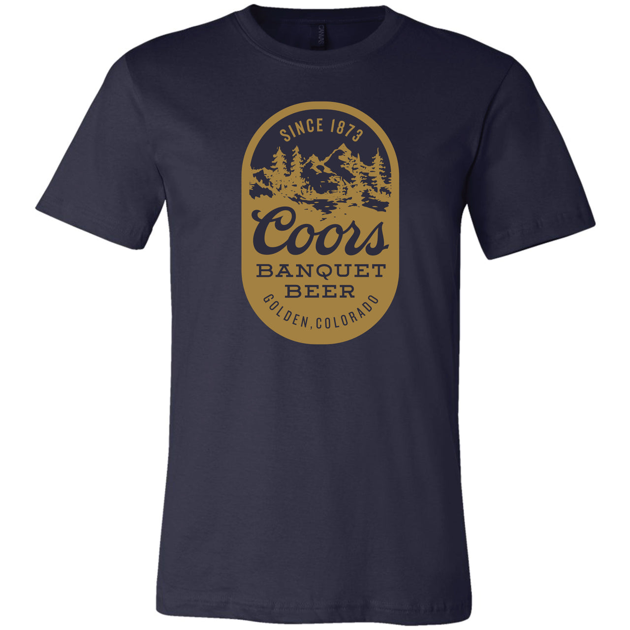 Coors Banquet - Oval Mountain T-Shirt