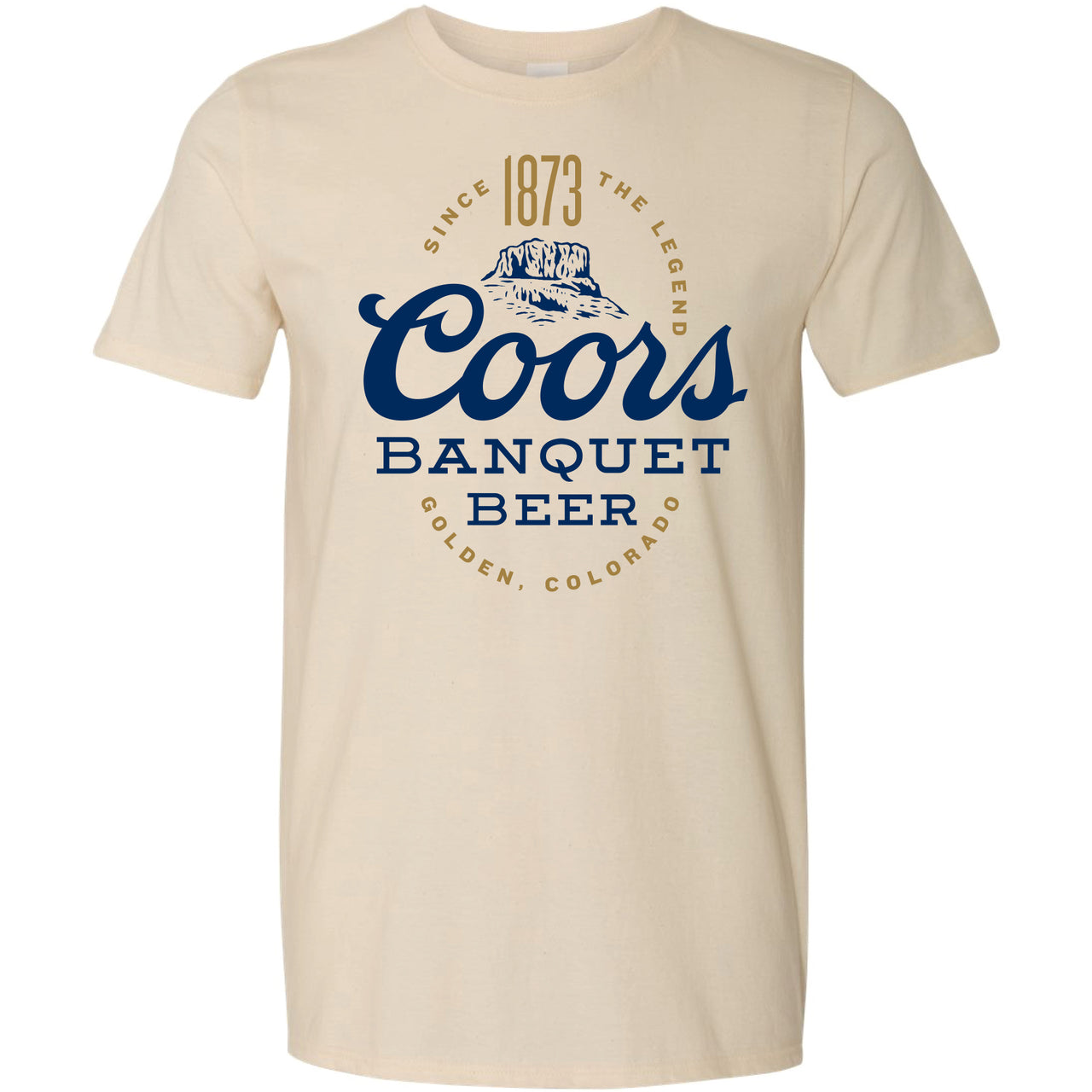 Coors Banquet - 1873 Oval T-Shirt