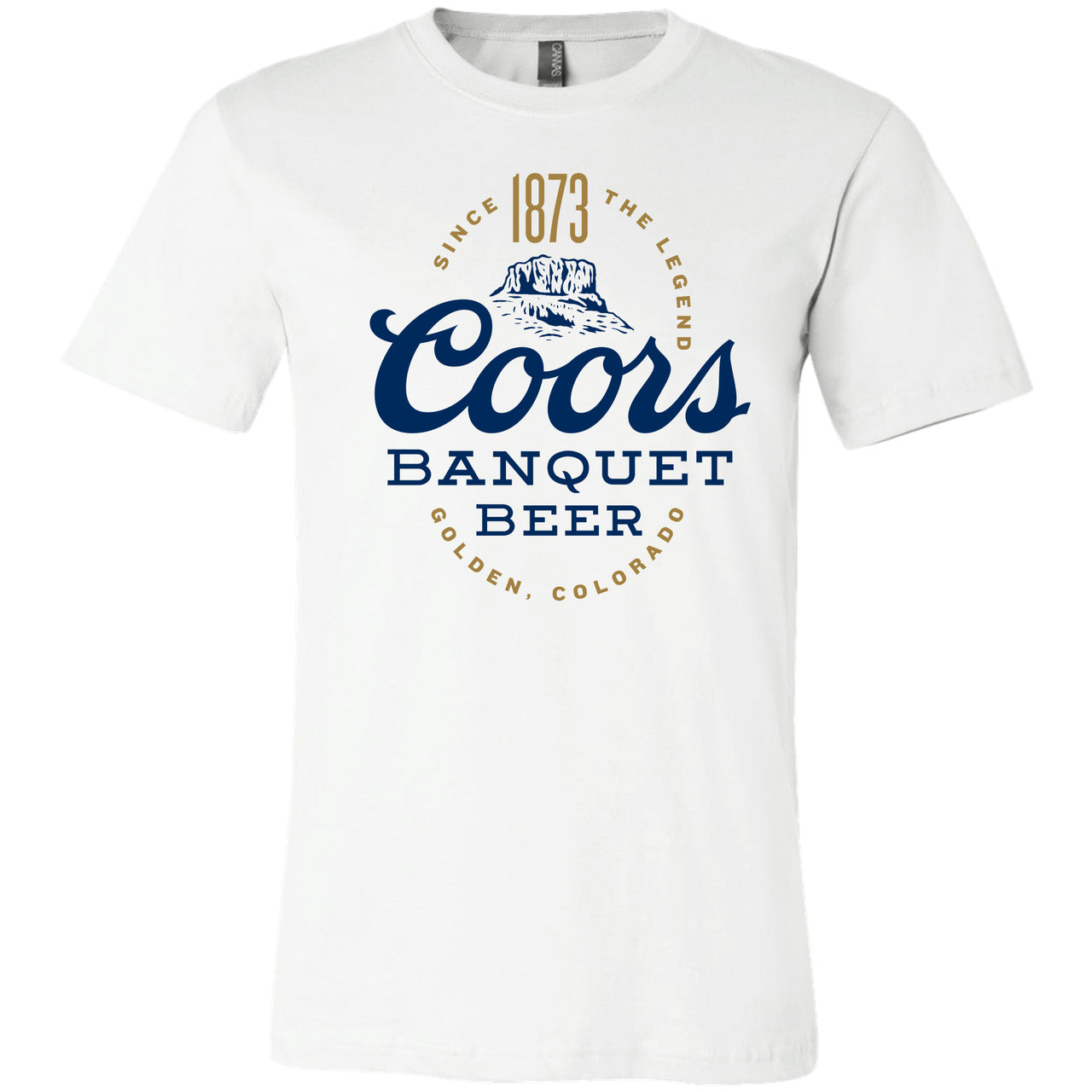 Coors Banquet - 1873 Oval T-Shirt