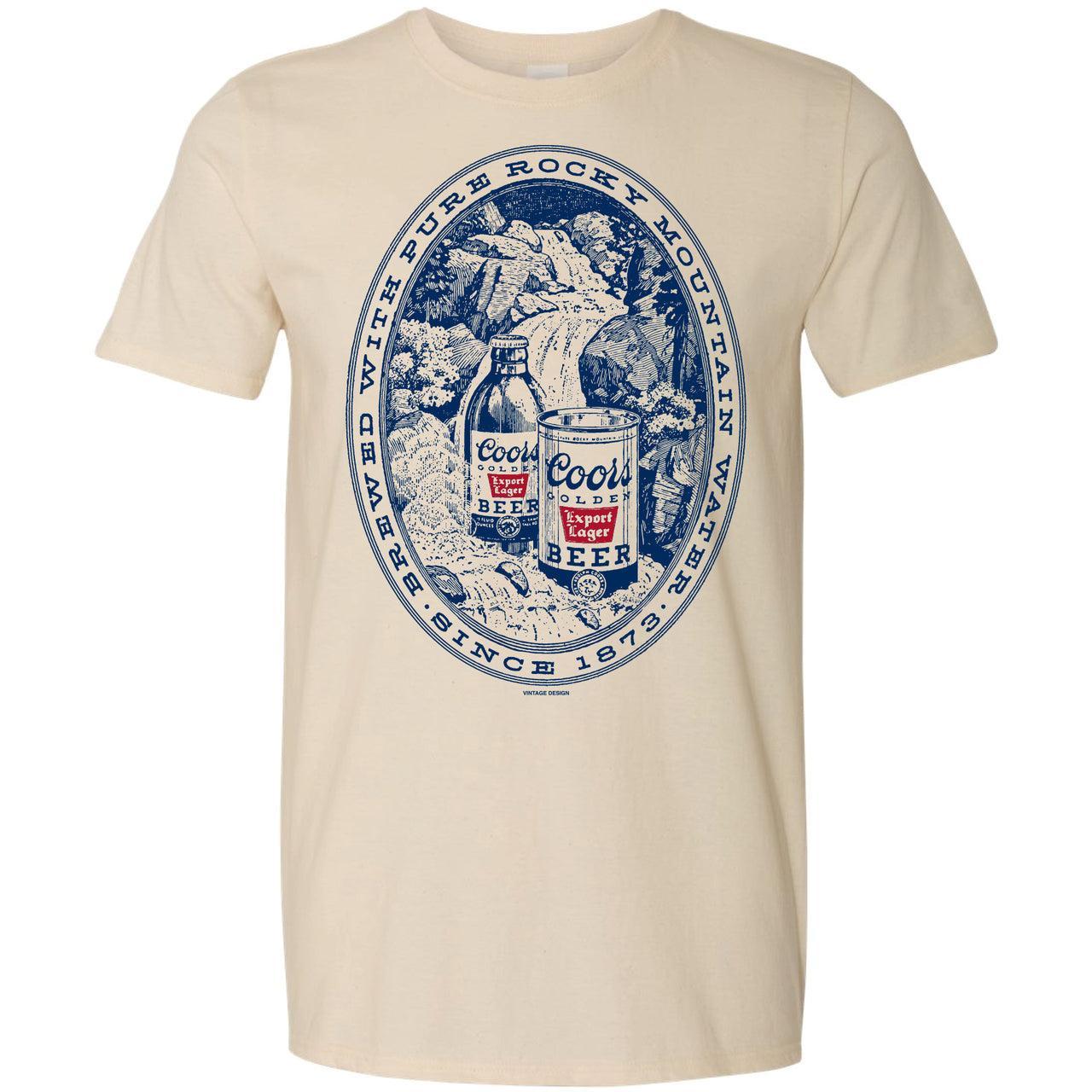Coors Banquet - Vintage Rocky Mountains Water T-Shirt