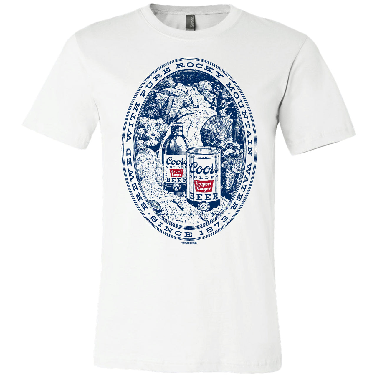 Coors Banquet - Vintage Rocky Mountains Water T-Shirt