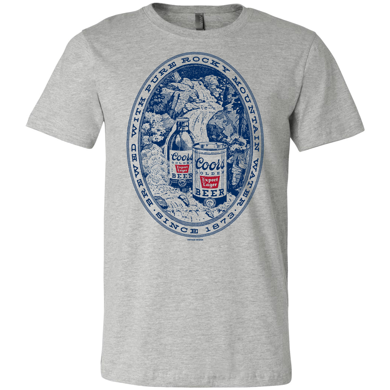 Coors Banquet - Vintage Rocky Mountains Water T-Shirt