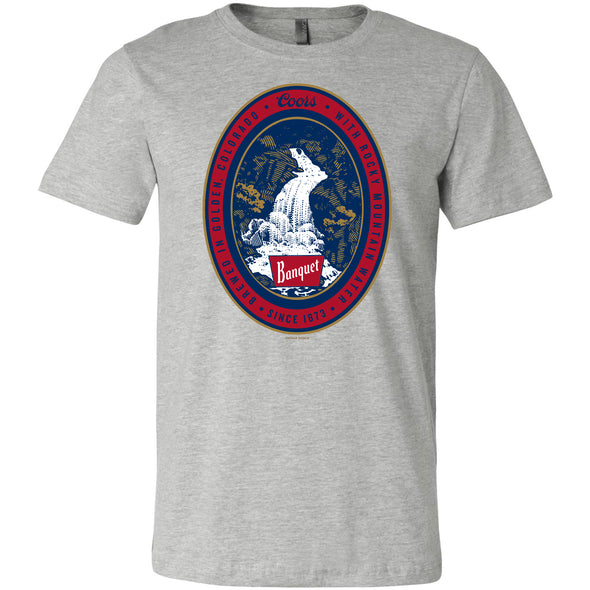 Coors Banquet Vintage Waterfall Oval T-Shirt