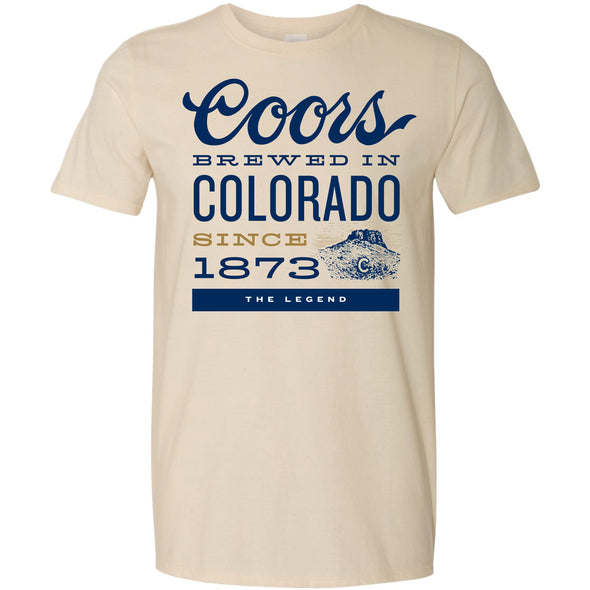 Coors Banquet Vintage Stacked Type T-Shirt