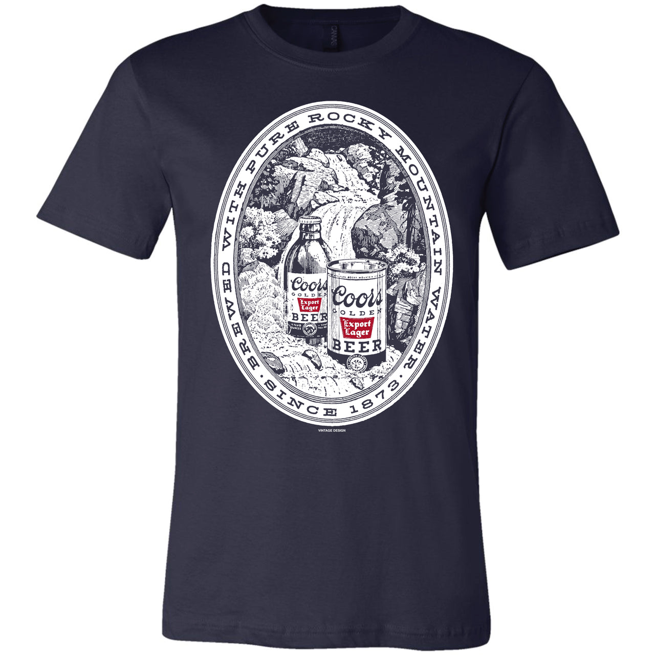 Coors Banquet - Vintage Rocky Mountain Water T-Shirt