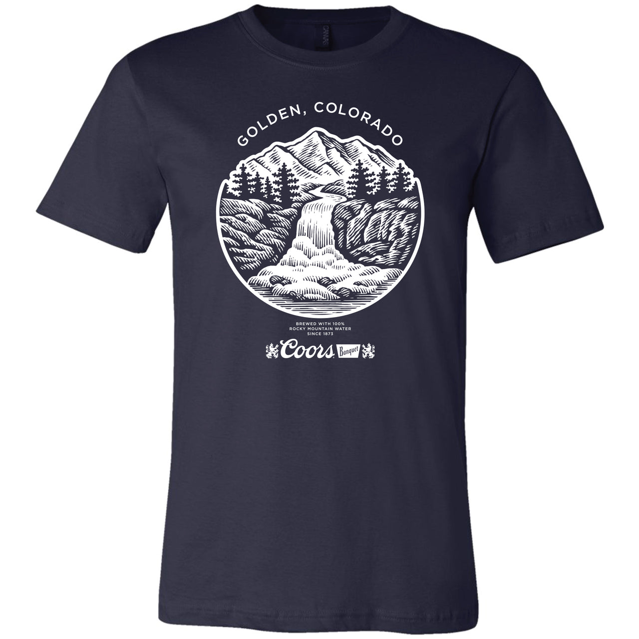 Coors Banquet - Waterfall Seal T-Shirt
