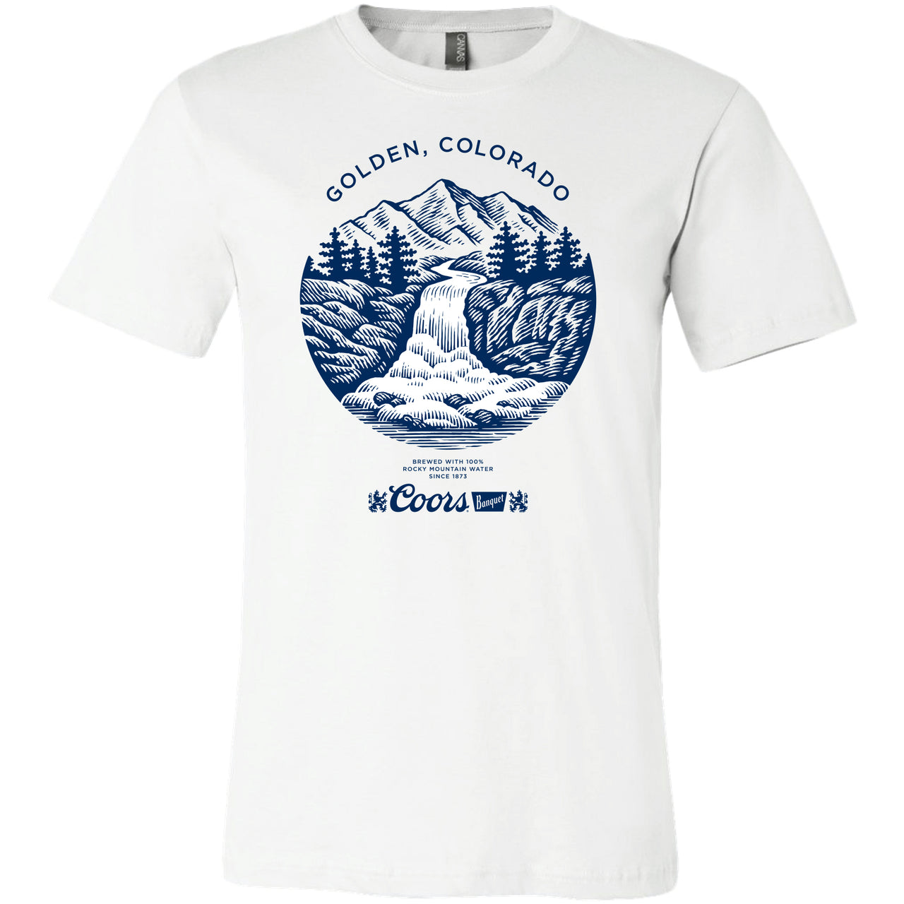Coors Banquet - Waterfall Seal T-Shirt