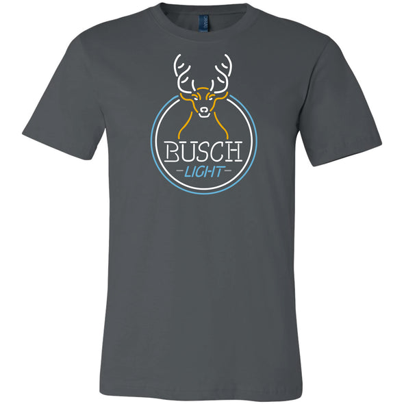 Busch Light Neon Deer Circle T-Shirt