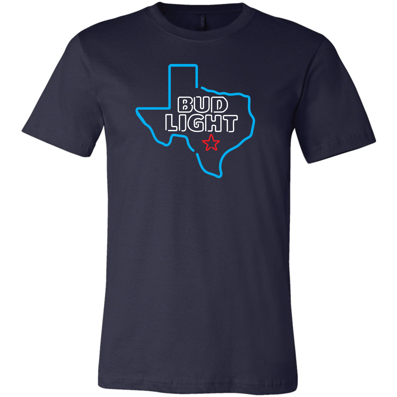 Bud Light - Texas Neon Sign T-Shirt