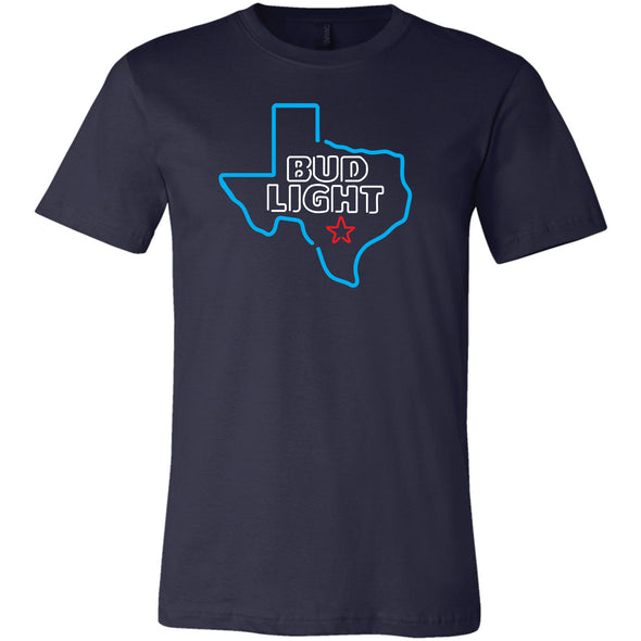 Bud Light Texas Neon Sign T-Shirt
