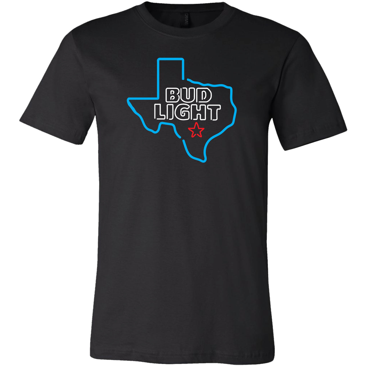 Bud Light - Texas Neon Sign T-Shirt